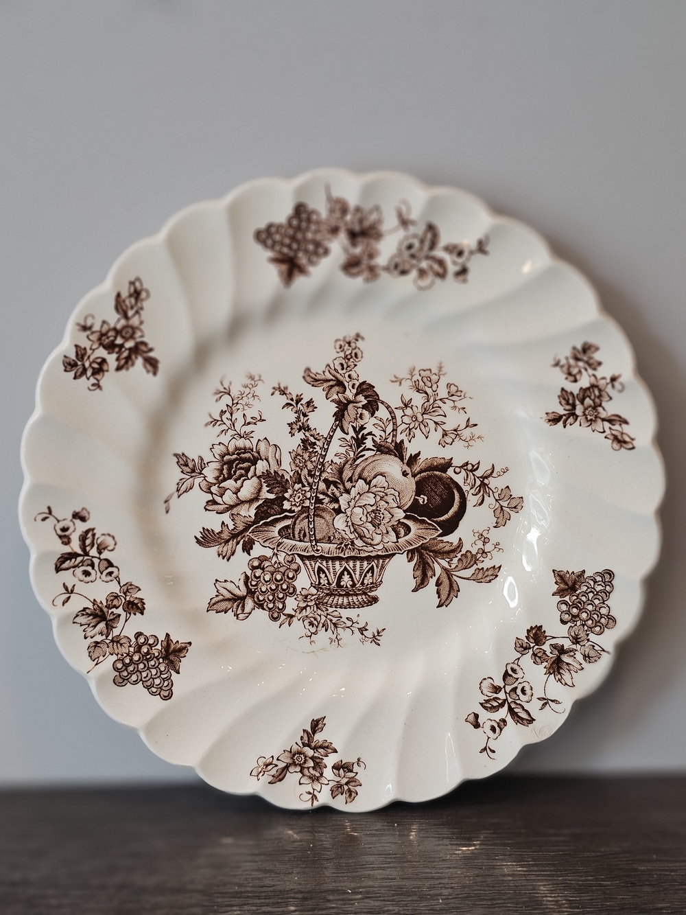 Vintage Myott, Son & Co - Bountiful Plate